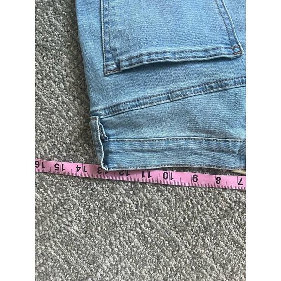 Altr’d State high rise wide leg button fly faded heart jeans 28/7 - Picture 5 of 10